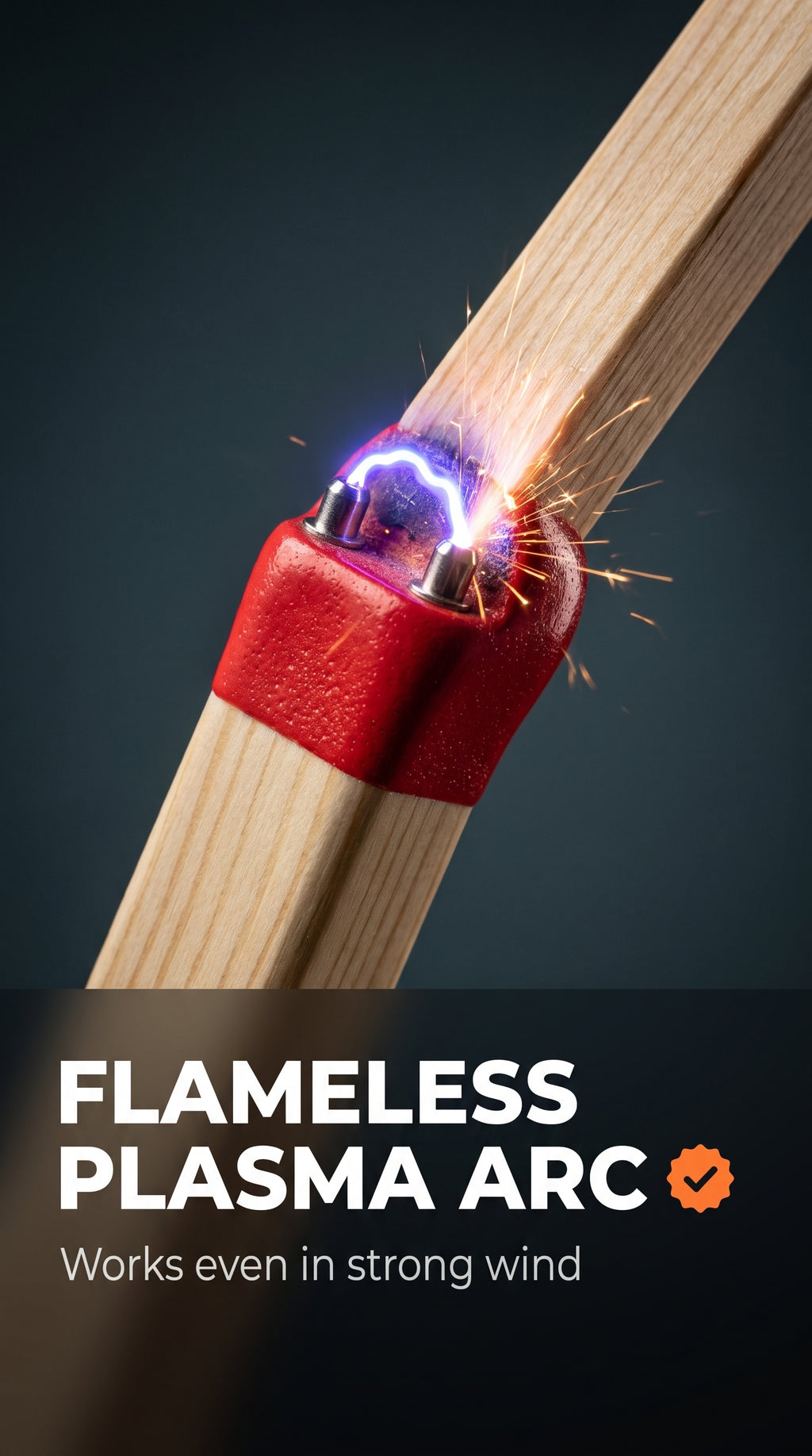 Kitchar FlameStick — Rechargeable Arc Lighter